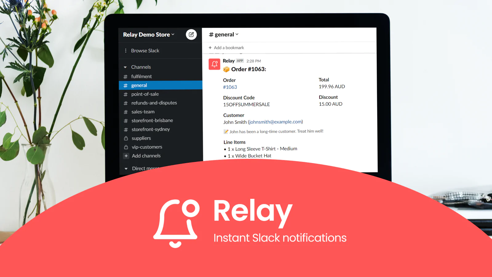 Relay — Instant Slack notifications